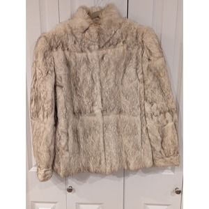 Gorgeous Rabbit Fur Coat Size Medium.  Impeccable condition